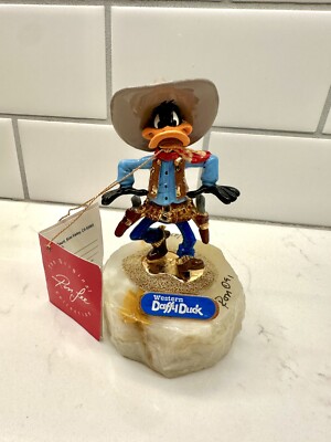 Ron Lee Western Daffy Duck (1991) 1002/2750 *Signed By Ron Lee*