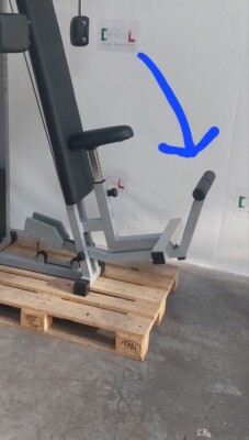 kompatible Trittfläche für isotonischen Vorspannhebel Lux Technogym