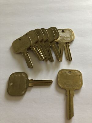 Ilco Schlage Key Blanks SC9 Lot Of 10 Unused Hotel Use