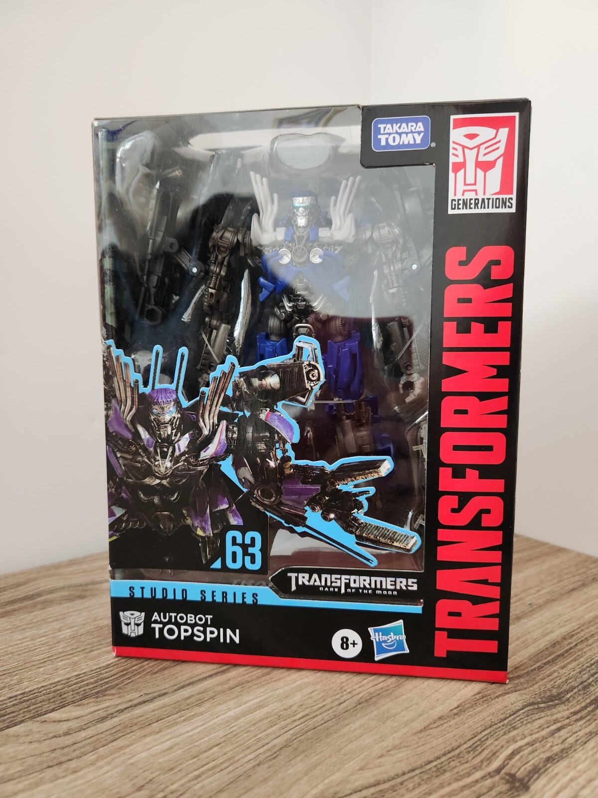 Transformers Studio Series Autobot Topspin 63 Deluxe Class