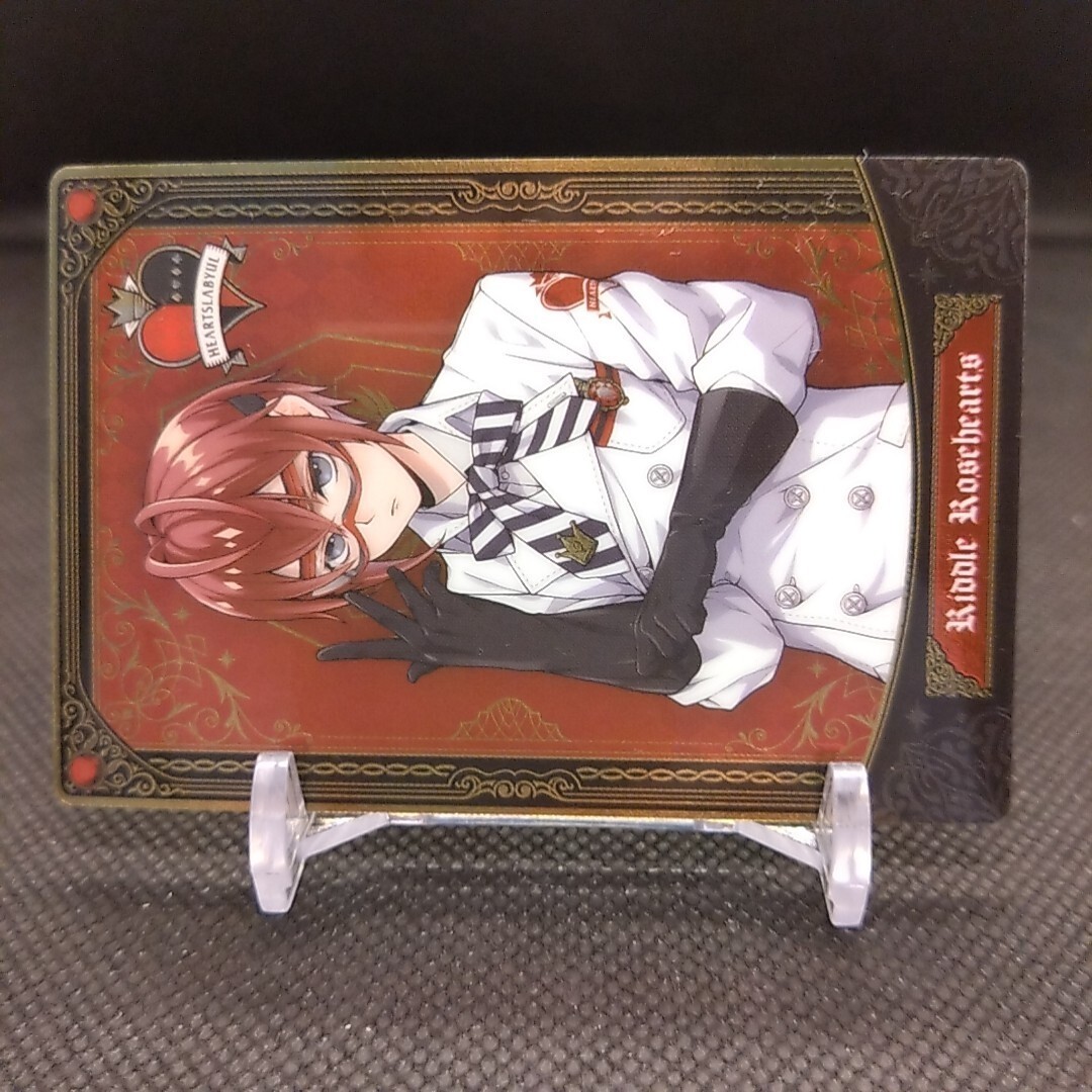 Ridole Rosehearts Disney Twisted-Wonderland Wafer Card BANDAI
