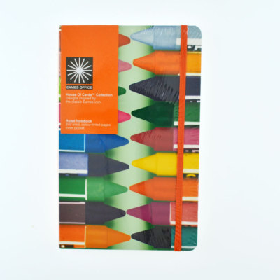 Blank Lined Journal - 240 Pages, Orange Multi Colored Design Diary 5''X8''