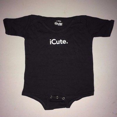 iCute BABY ONE PIECE SNAPSHIRT (iStyle Originals) 6-12 Months