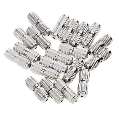 20x Screw Clasp Swivel Bead Connectors Bracelet Necklace Jewelry Findings
