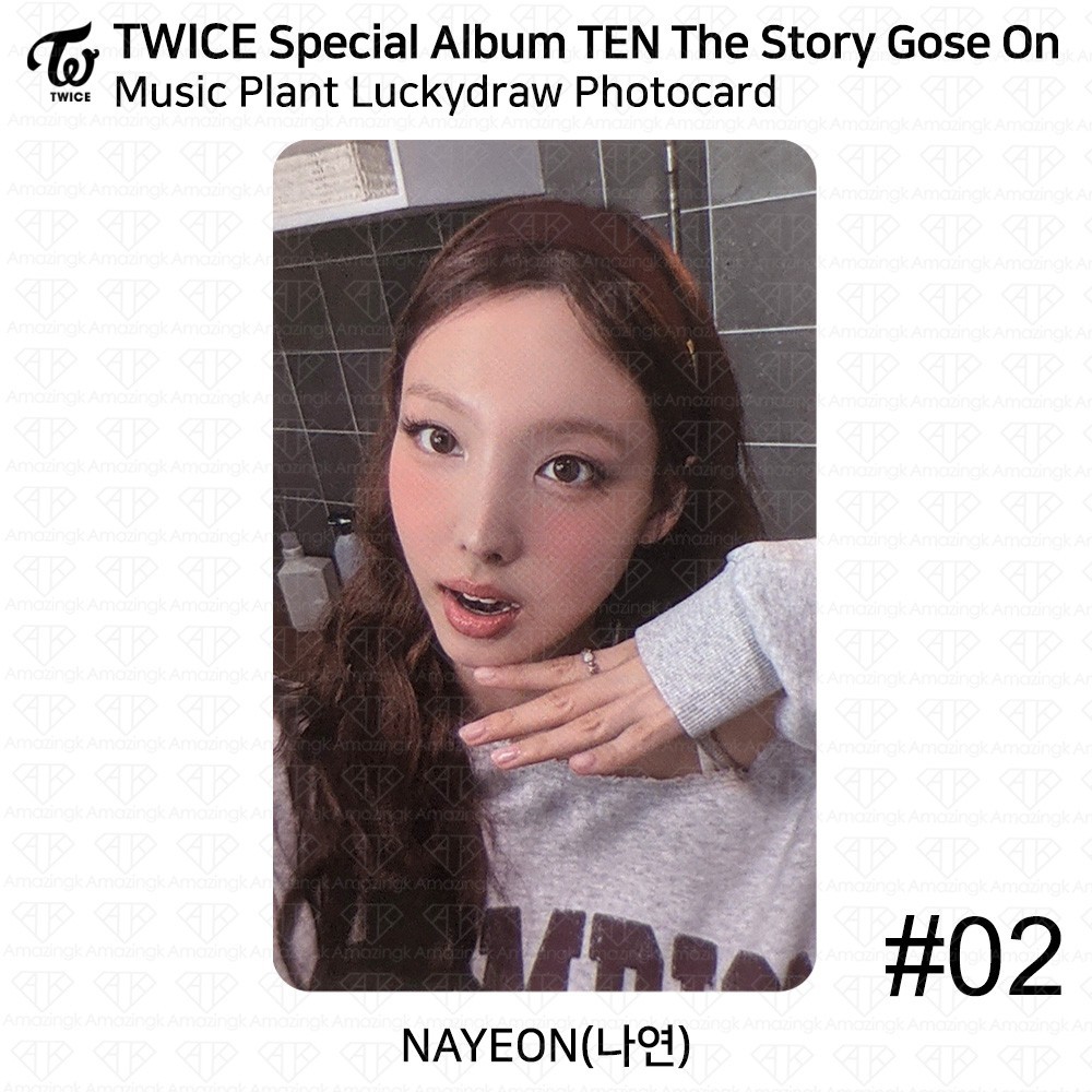 TWICE Special Album TEN : The Story Goes On MusicPlant Luckydraw