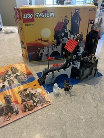 Lego Wolfpack Tower 6075 100% Complete With Box And Instructions **Rare**