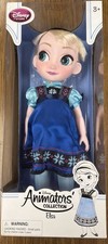 Disney Animators  Collection Elsa Doll   Frozen   16  Toddler Doll   New in Box