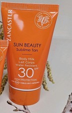 Lancaster Sun Beauty Sublime Tan Body Milk SPF30 50ml & a 3ml Travel Size