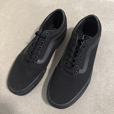 Vans Ward Canvas Sneaker Schwarz Größe 42,5