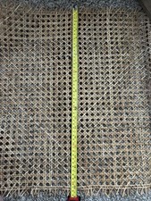 18" Wide, Natural Hexagonal Rattan Cane Webbing, DIY Caning Material, Projects