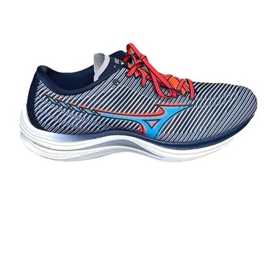 Mizuno Wave Rebellion J1GC211728 Men's India Ink/Scuba Blue Running Shoes Sz 12