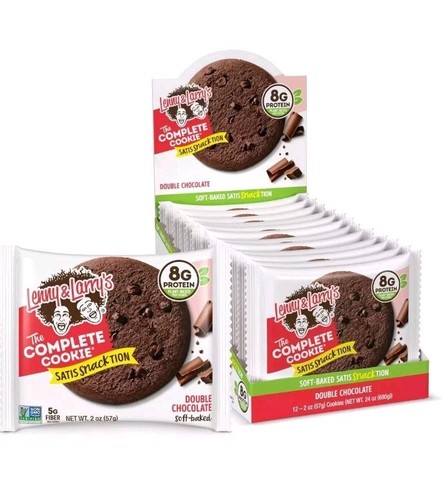 Lenny & Larry's The Complete Cookie, Double Chocolate, 12ct. 4oz.