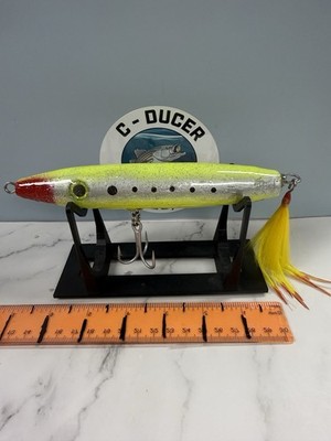 Custom C-Ducer Lures Fire tail Spook Lure