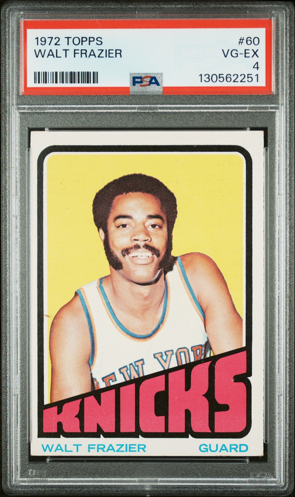 1972 TOPPS #60 WALT FRAZIER PSA 4