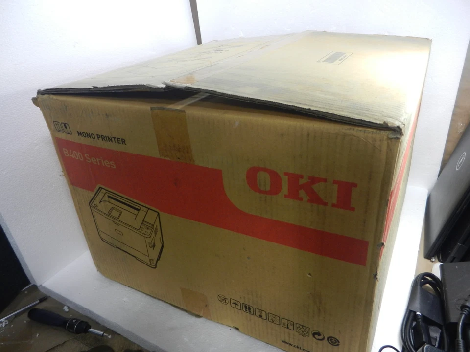 Oki Data B400 Mono Printer B432dn Digital LED 1200x1200 dpi N22500A B400 New - Image 3 of 4