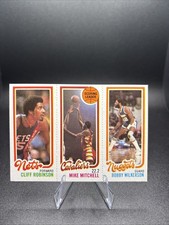 1980-81 Topps - Cliff Robinson, Mike Mitchell, Bob Wilkerson #80-51-161 (RC)