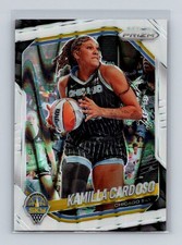 Kamilla Cardoso #89 2025 WNBA Panini Prizm White Seismic Card NM+