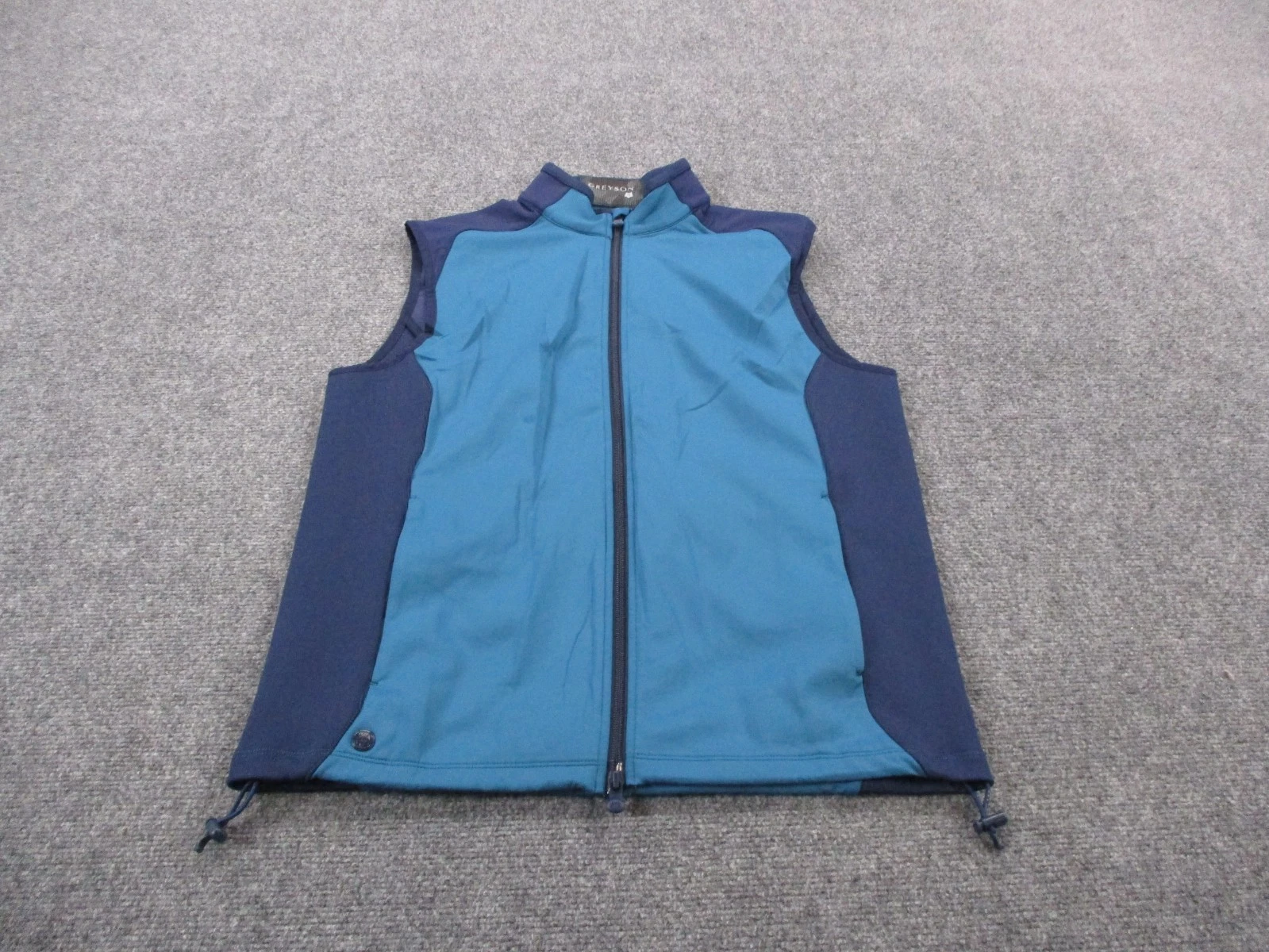 Greyson Vest Jacket Mens S Blue Active Shell Jumper Camping Hiking Golf