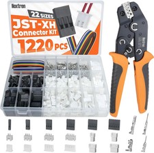 JST-XH 2.5mm  Du pont 2.54mm Connector Kit with AWG28-17 Ratcheting Crimping To