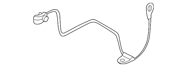 Genuine Nissan 1998-2004 Frontier Xterra 2.4 Negative Battery Cable 24080-8B400 - Image 3 of 4