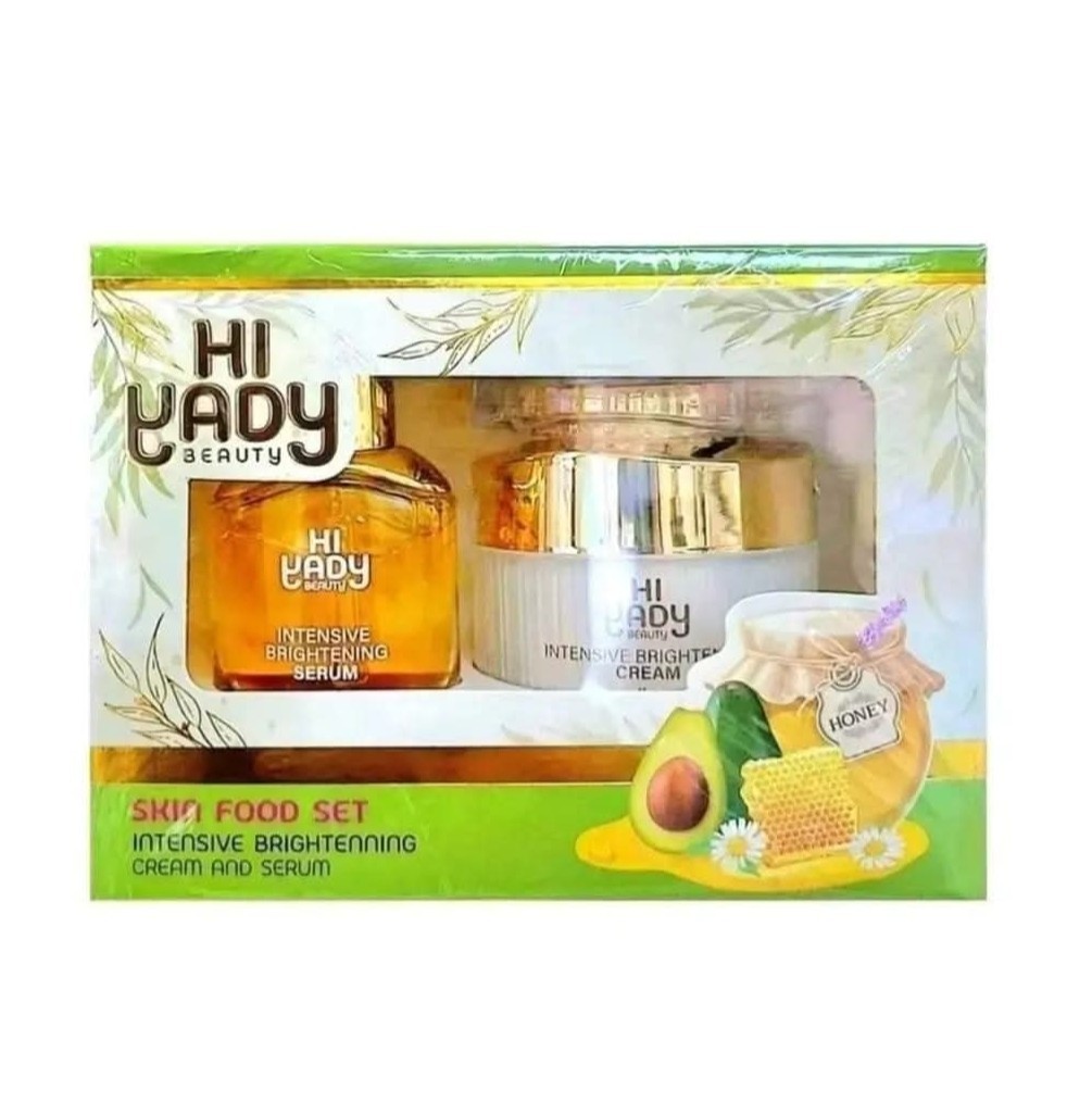 Hiyady Skin Food Intensive Moisturizer Cream & Serum Facial Care Duo Set ✨️👌