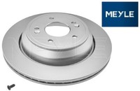 2X Bremsscheibe Meyle 37-155230041/PD 2 Bremsscheiben Hinterachse Hinten
