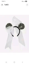 Disney Parks Authentic Vera Wang Limited Release Bridal Minnie Ears Headband