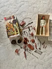 Vintage Marx Geronimo Figurine Original Box & Papers