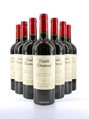 12 Bottles Double Diamond by Schrader Oakville Cabernet Sauvignon 2023 750ml