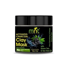 Mnt Activated Charcoal Clay Mask For All Skin...