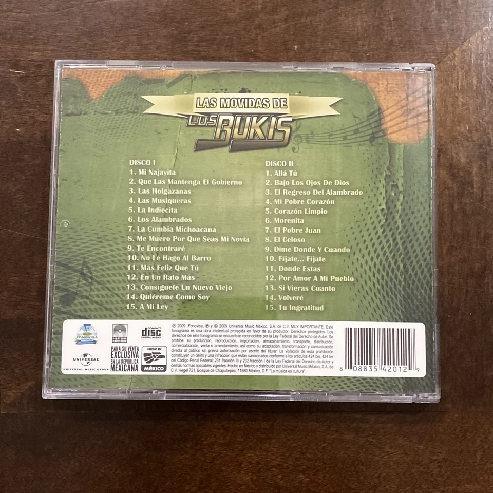 Los Bukis Las Movidas De 2 CD - Image 2 of 4