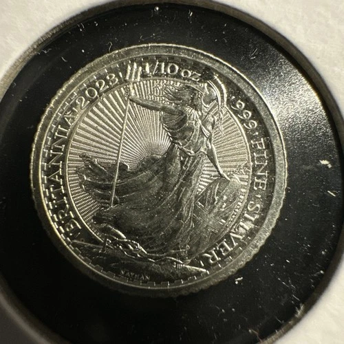 2023 BRITANNIA 1/10 0z .999 silver bullion