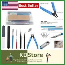 8-Piece Model Tools Kit for Gundam, Cars, and Airplane Building