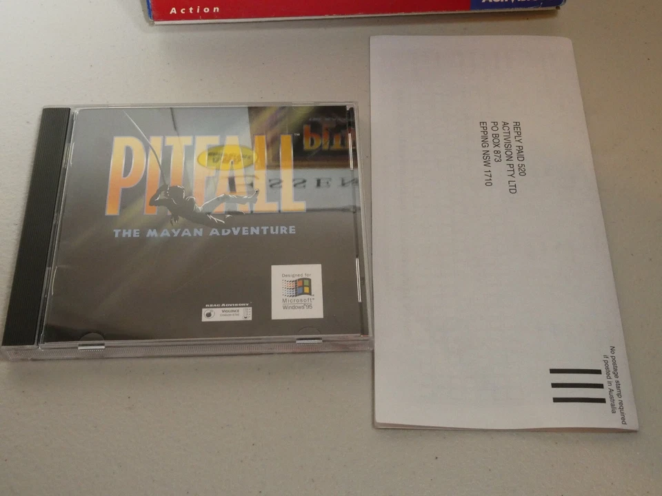 pitfall the mayan adventure game essential collection pc big box 1998 aus - Image 4 of 4