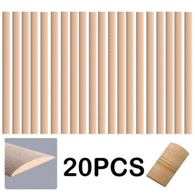 20X Guitar Strip Spruce Back Joint Reinforcement Luthier 18 1/2'' (470mm) Arc F
