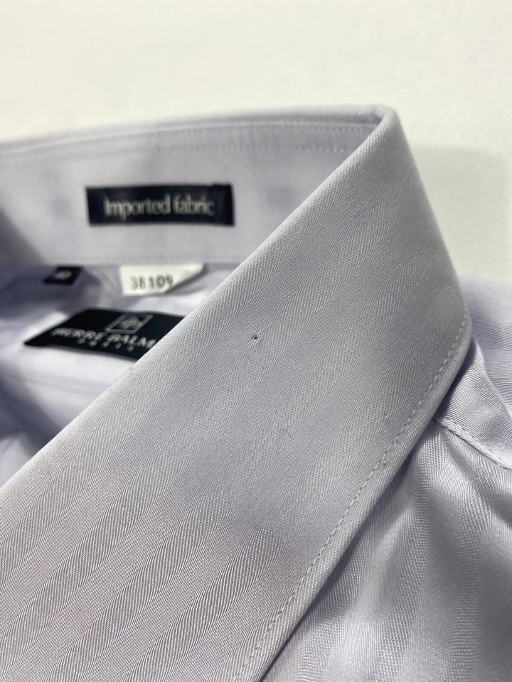 Vintage Pierre Balmain Paris Men's 40 Imported Fabric Button Shirt Designer - Image 4 of 4