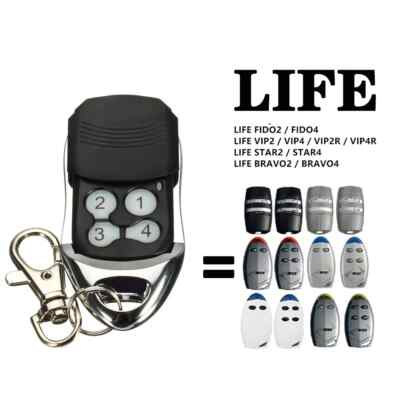 Fernbedienung Kompatible Mit LIFE FIDO 2, LIFE FIDO 4, VIP2, VIP4 Remote Control