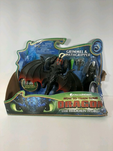 How To Train Your Dragon 3 Hidden World Grimmel & Deathgripper New W/ Box Damage | eBay