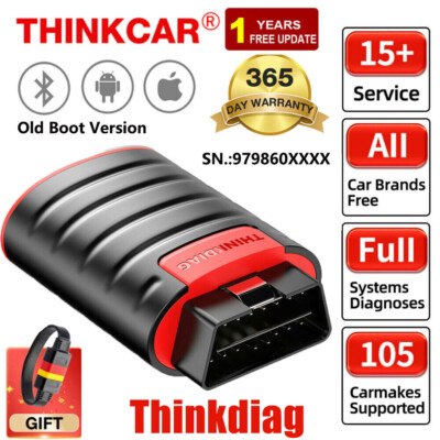 ThinkDiag Old Boot Profi OBD2 Diagnosegerät ALLE SYSTEM KFZ-Fehler Codeleser