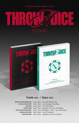 (CD)XODIAC 1ST MINI 'THROW A DICE'(韓国盤）／XODIAC 1P] XODIAC - 1st MINI ALBUM [THROW A DICE] K-Pop CD DISC Photo