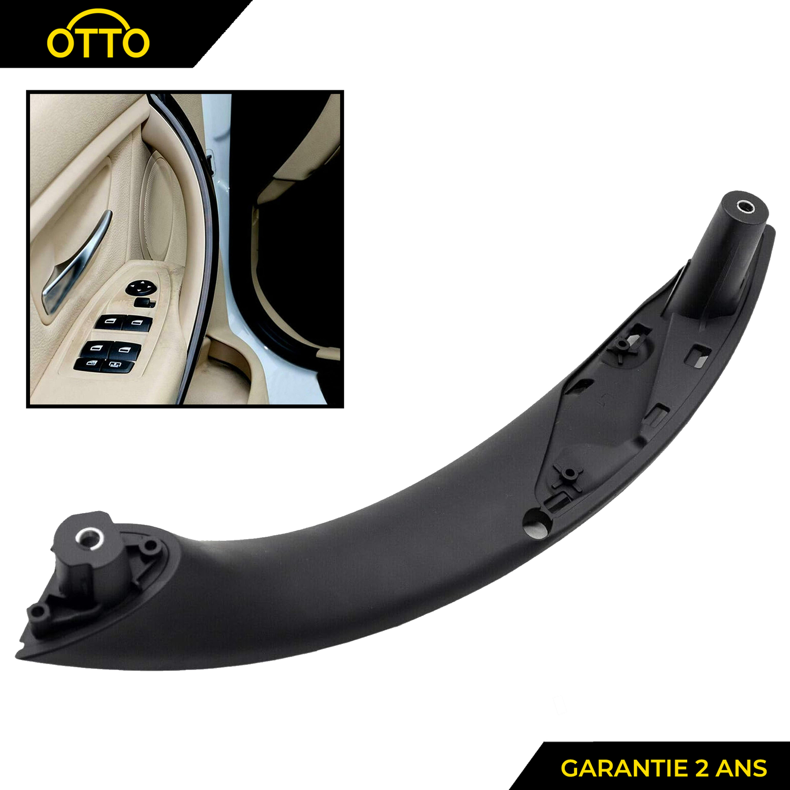 Poignée avant gauche pour BMW F30 F31 résolvant le plastique collant