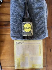 Dogfish Head Brewery Positive Contact Empty Beer Bottle And Sealed Vinyl Record