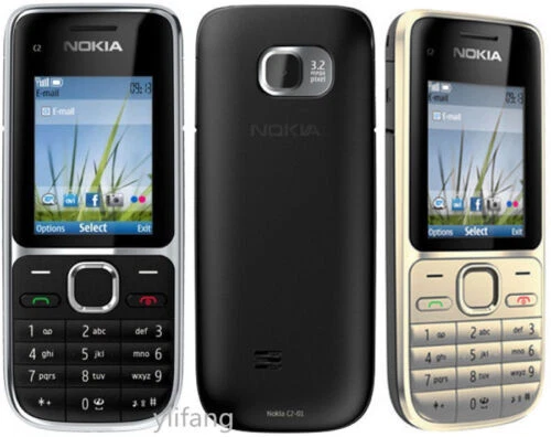  Original Nokia C2-01 Unlocked Hebrew English keyboard GSM Mobile Cellphone new - Image 3 of 4