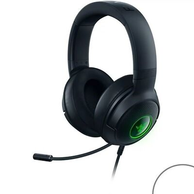 Razer Kraken V3 X Wired Lightweight Gaming Headset for PC, PS5, PS4 via USB Type