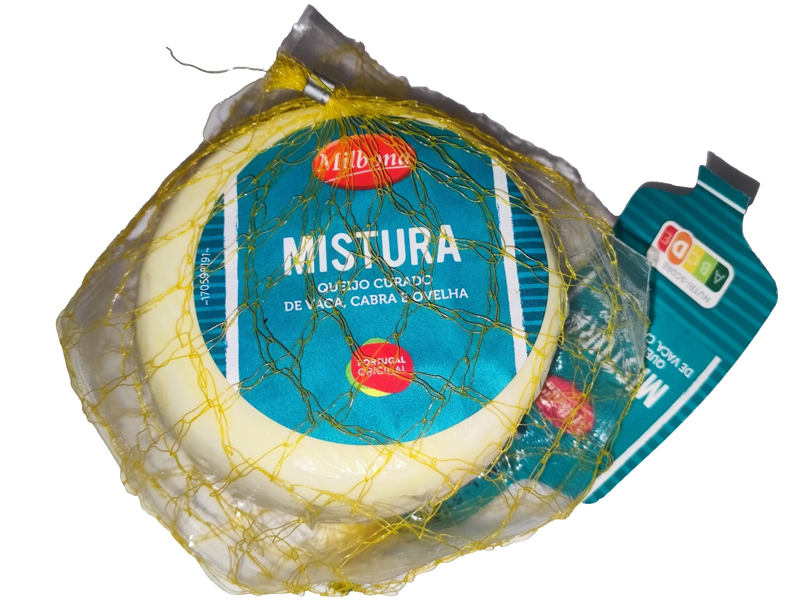 Queso Curado Azores Portugal 200g Portugués Mixto Queso Vaca Cabra Oveja