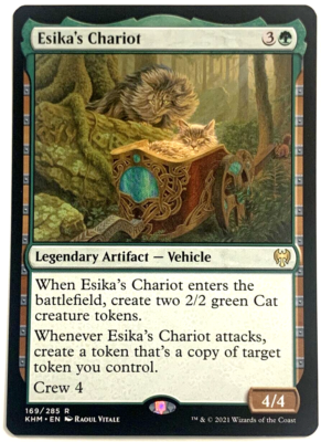 MTG Esika's Chariot Kaldheim 169/285 NON-FOIL Rare, Pack Fresh! | eBay
