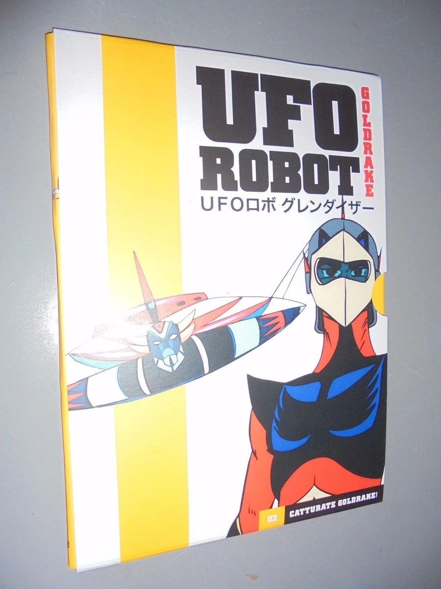 DVD N° 2 UFO Robot Captured Goldrake Journal The Sport 1° Edition DVD N° 2 UFO Robot Captured Goldrake Journal The Sport 1° Edition