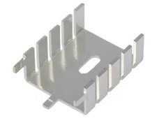 ATS-PCB1062 Radiator: Embossed U TO220 Silver L: 30mm W: 25.4mm H: 12.7mm Advance
