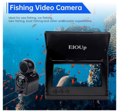 2024 fish finders EIOUp 2024 Underwater Camera Fish Finder/HD Underwater Fish Detector