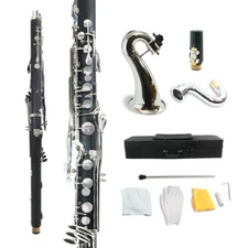 Advance Clarinet Low E Bb flat synthetic wood pro Level Easy blowing nice
